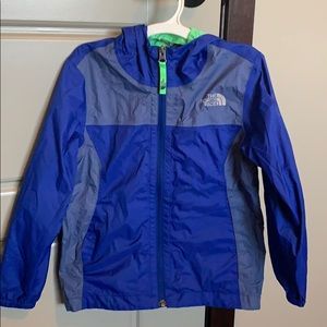 Northface boys windy light jacket